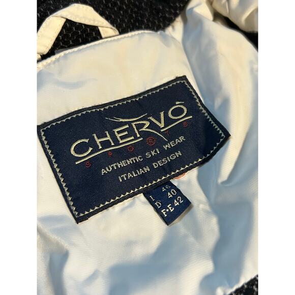 Chervo Italian Snow jacket Skii Snowboarding white Coat Women's Medium - Picture 13 of 15